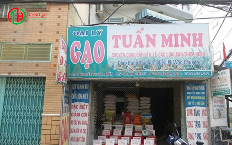 Biển Hiệu Quảng Cáo Bán Gạo đẹp