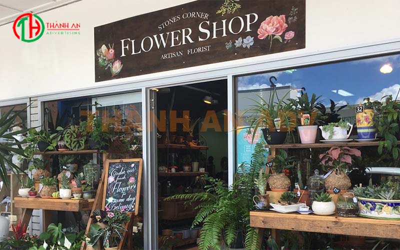 Biển Hiệu Quảng Cáo Shop Hoa Tươi 4