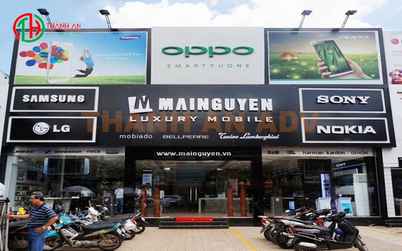 Mẫu Bảng Hiệu điện Thoại đẹp