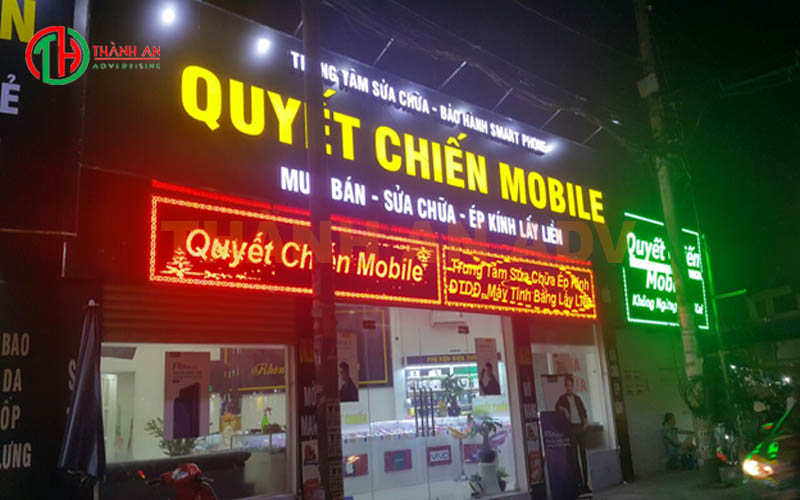 Mẫu Bảng Hiệu điện Thoại đẹp