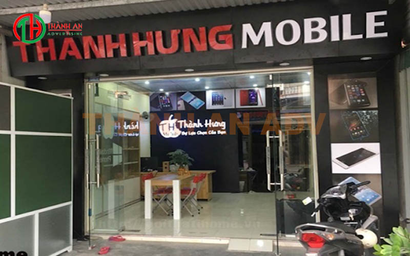 Mẫu Bảng Hiệu điện Thoại đẹp