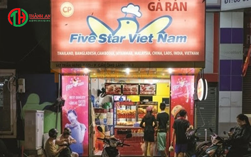 Mẫu biển hiệu quảng cáo bán gà