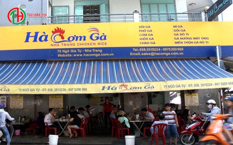 Mẫu biển hiệu quảng cáo bán gà