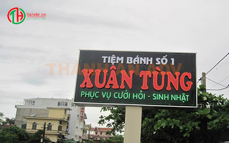 Biểu hiệu tiệm bánh sinh nhật đẹp