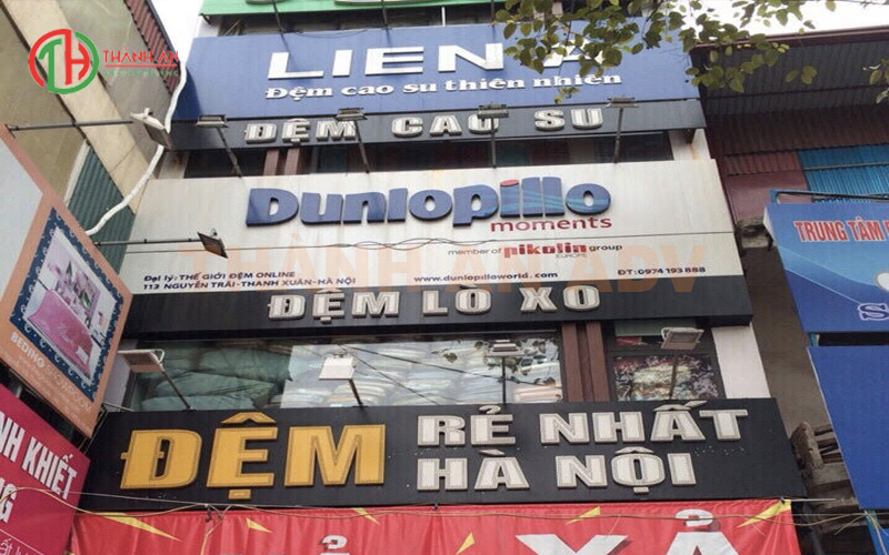 Bảng quảng cáo chăn ga gối đệm đẹp