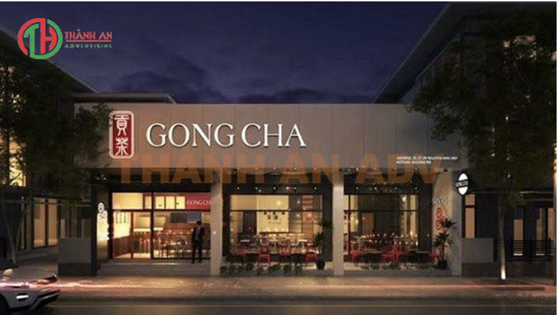 Biển quảng cáo cửa hàng đẹp