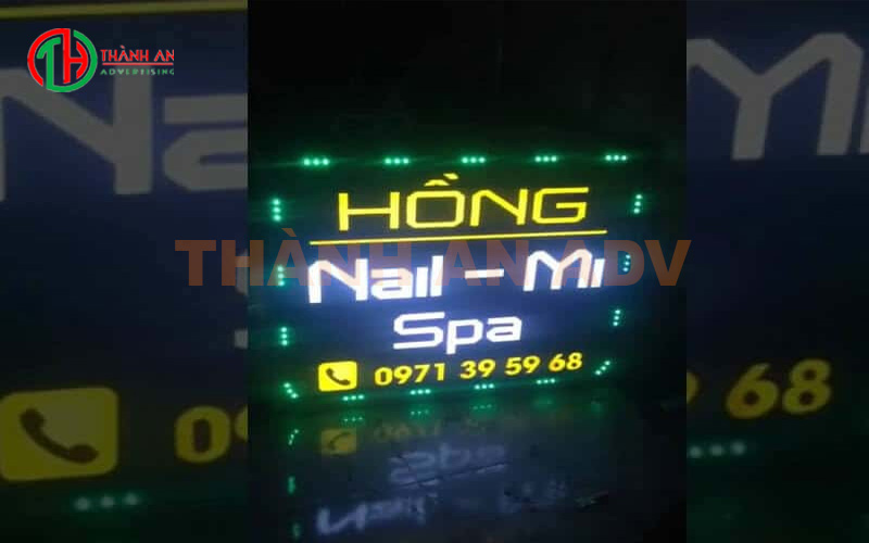 Biển vẫy led nối mi hiệu quả quảng cáo cao