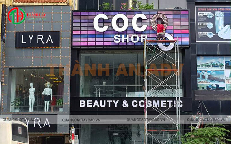 Việc sắp xếp nội dung cân đối cũng cần phải chú ý